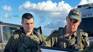 דור בן שמחון ואלוף אורי גורדין
