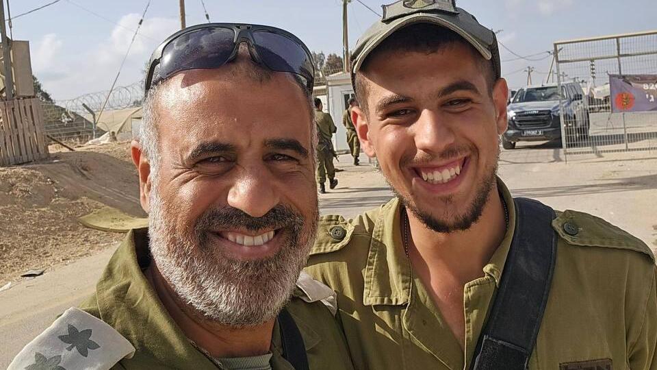 Nave with his father נוה חבשוש ז"ל