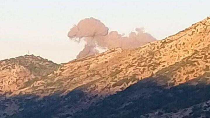 Israeli strikes in southern Lebanon תקיפות באזורים קעקעיית אל-ג'סר וואדי בורגז