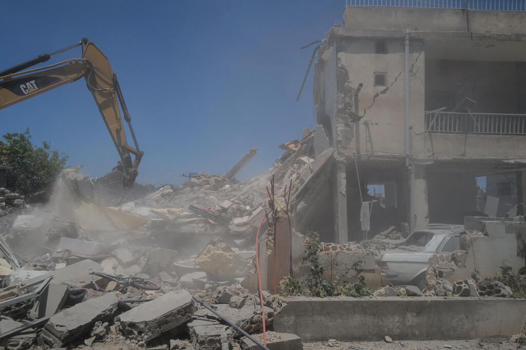 Ruins in Tyre after the IDF attack (Photo: REUTERS/Zohra Bensemra) צור