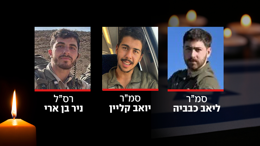 ליאב ויואב נפלו באסון טנק המג"ד, ניר ממגלן נהרג ימים לפני חופשת השחרור