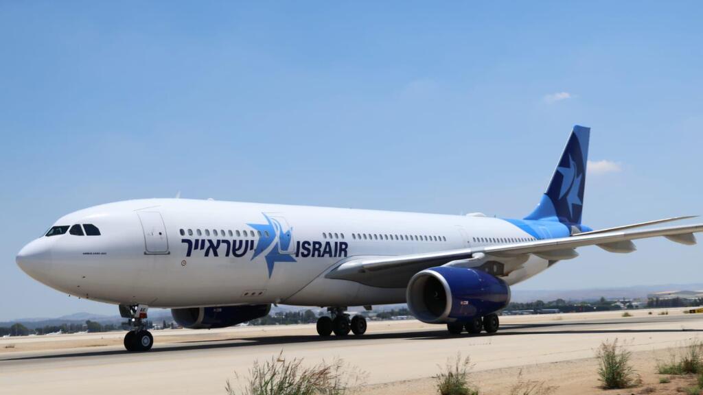 Photo: Sivan Farage המטוס רחב הגוף של ישראייר בנתב"ג