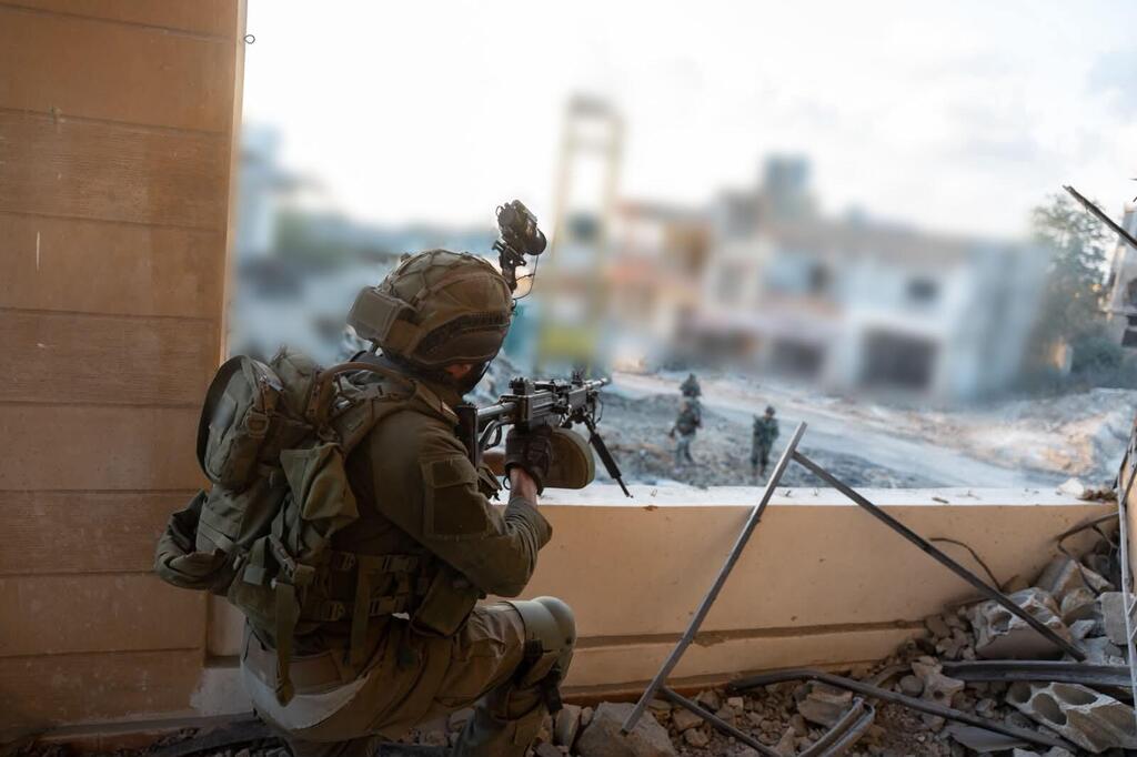 IDF troops in Majdal Zoun (Photo: IDF) פעילות כוחות צוות הקרב החטיבתי 551 במרחב הכפר