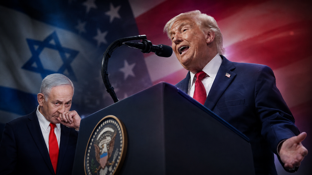 Benjamin Netanyahu and Donald Trump (Photo: Olivia Fitusi, AP Photo/Julia Demaree Nikhinson) Benjamin Netanyahu and Donald Trump