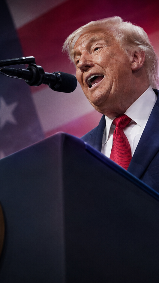 Benjamin Netanyahu and Donald Trump 