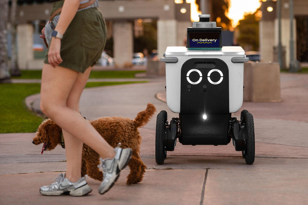 An autonomous delivery robot רובוטי משלוחים - מהבטחה גדולה לסכנה על המדרכות