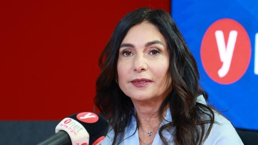 Pressure mounts on Netanyahu to reserve spots for women; Regev is Likud’s top-ranked female candidate (Photo: Dana Kopel) פודקאסט 120 ואחת עם מורן אזולאי - שרת התחבורה מירי רגב
