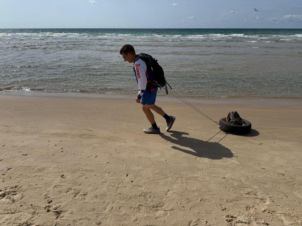 Hard in training – and just as hard on the mountain (Photo: Shay Lachowitzer) קשה באימונים - וגם על ההר