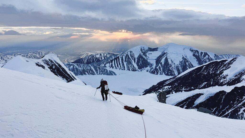 This time the mountain won (Photo: Guy Klomak) הפעם ההר ניצח