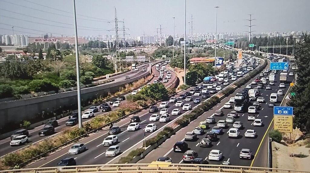 עומסים בחולון מזרח