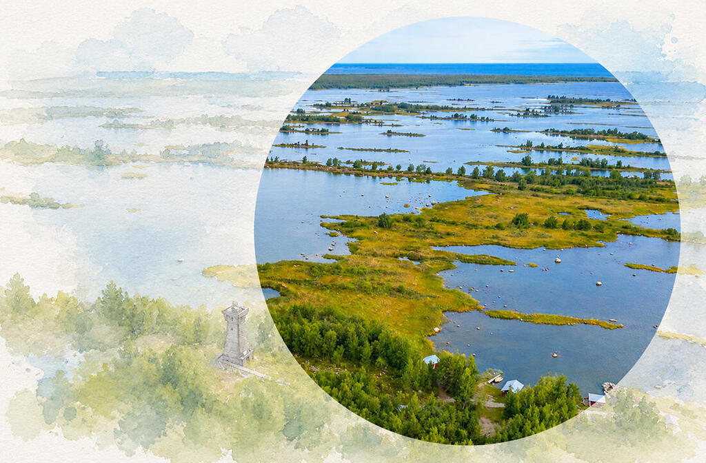 The land in Finland and Sweden is still rising steadily through post-glacial rebound, a process triggered by the retreat of the glaciers at the end of the last ice age. The Kvarken Archipelago in Finland, which is rising at a rate of about nine millimeters a year 
