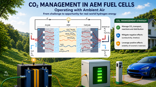A new approach to hydrogen fuel cells operating in ambient air 