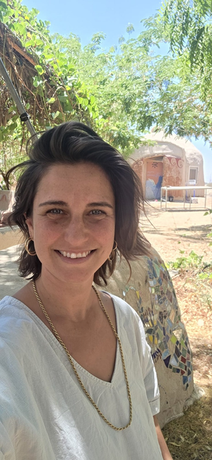 Neta Bruner Bortenstein manages the Center for Creative Ecology at Kibbutz Lotan 