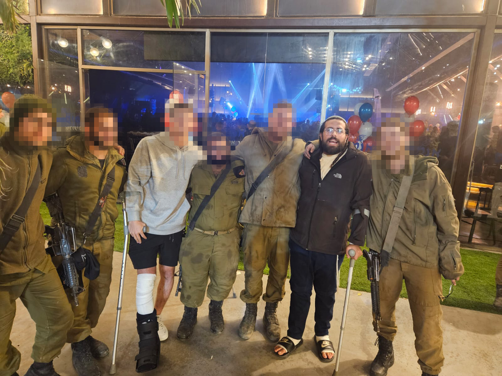 'Shaked is part of the 188th family, and in a family, no one is left to face things alone' 