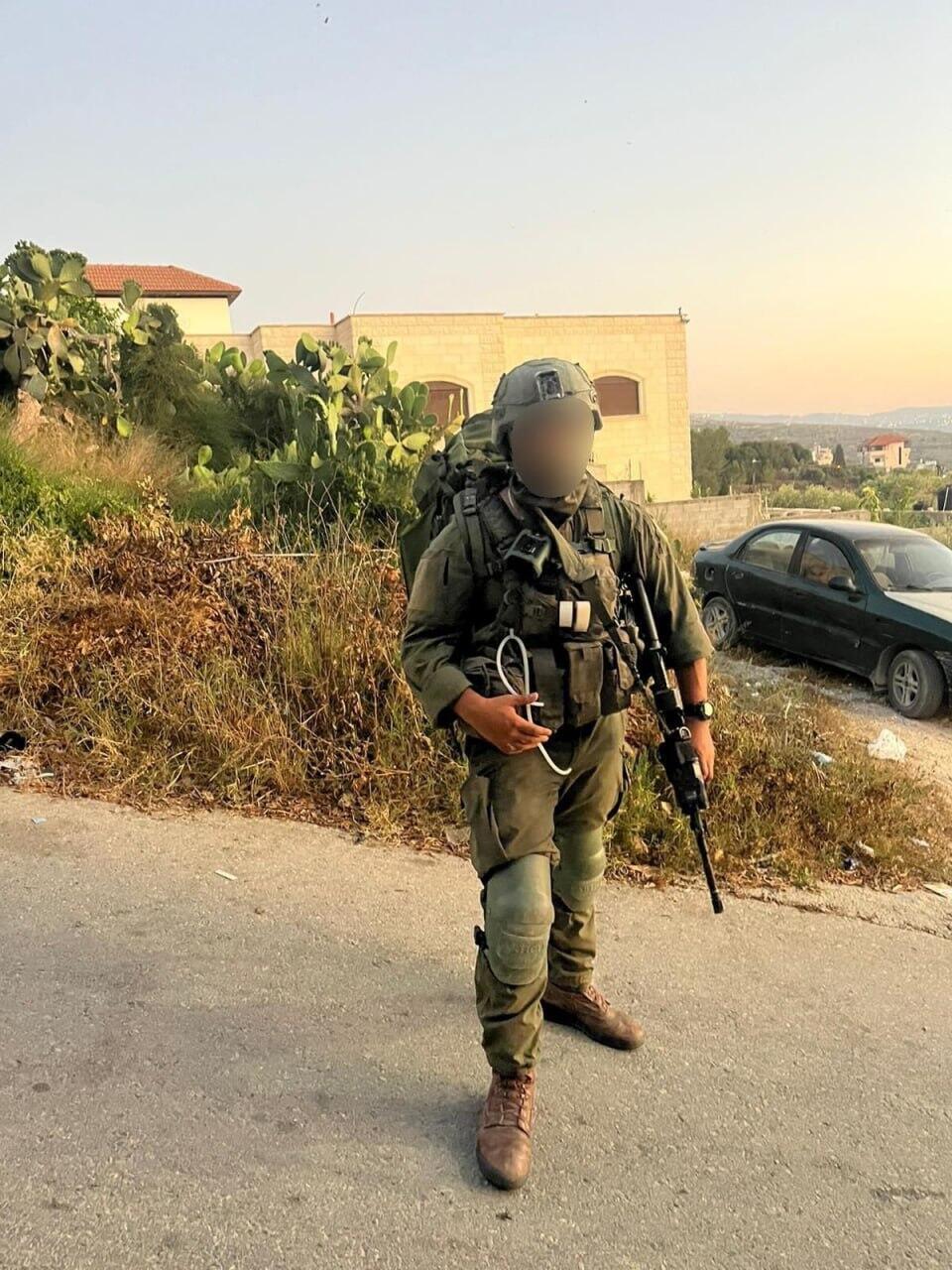 סמל א' לפני שנפצע