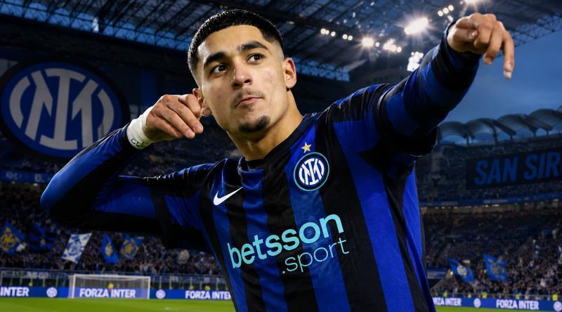 Anan Khalaili agreeing a move to Inter in a deal worth 23 million euros (Photo: IMAGO) Anan Khalaili agreeing a move to Inter in a deal worth 23 million euros