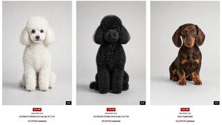 Visitors were met with listings for purebred dogs carrying price tags of thousands of shekels 