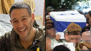 הלוויתו של דוד חזות בבית העלמין הצבאי אשקלון