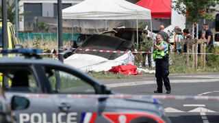 התרסקות מטוס בעיירה טומבלן ב צרפת באזור נאנסי