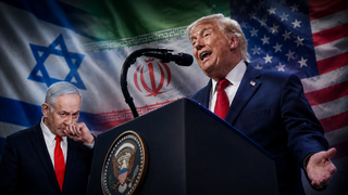 Benjamin Netanyahu and Donald Trump 