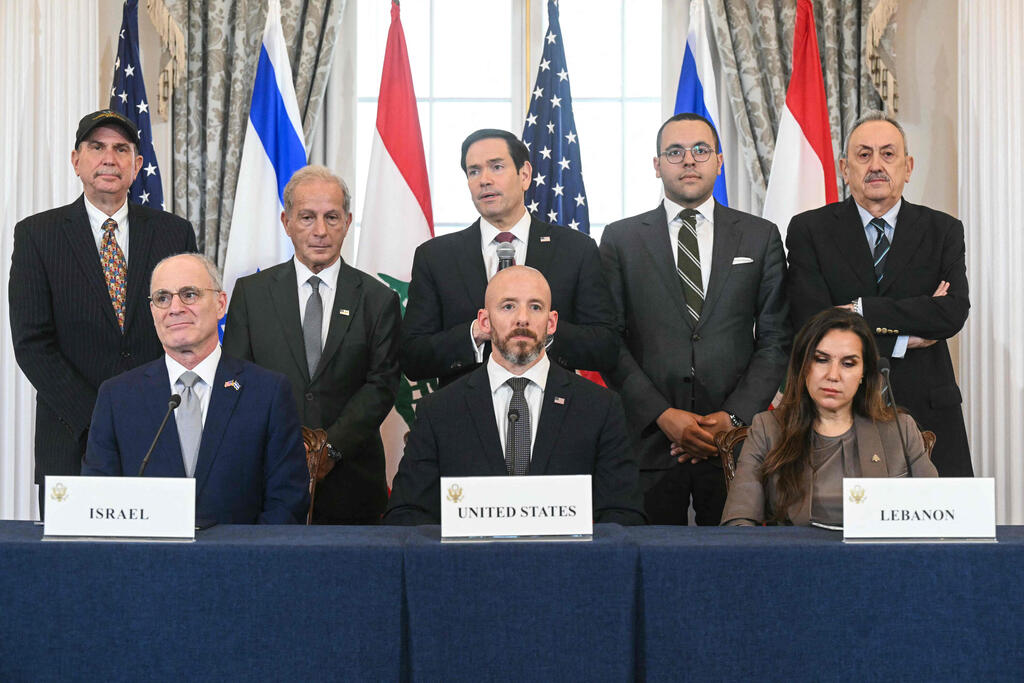 חתימת ההסכם בין לבנון לישראל