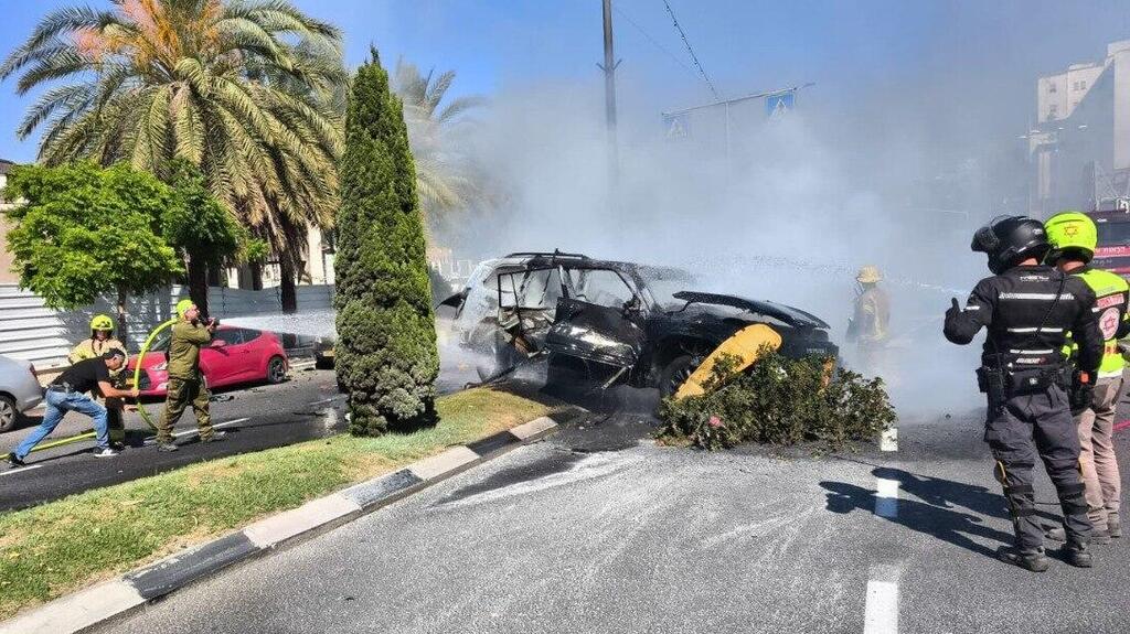 עבריין נהרג בפיצוץ רכב בחיפה, השלישי תוך 3 ימים: "זה לא נורמלי, היו מלא ילדים באזור"