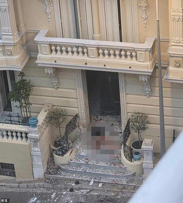 Aftermath of the explosion זירת הפיצוץ במונקו