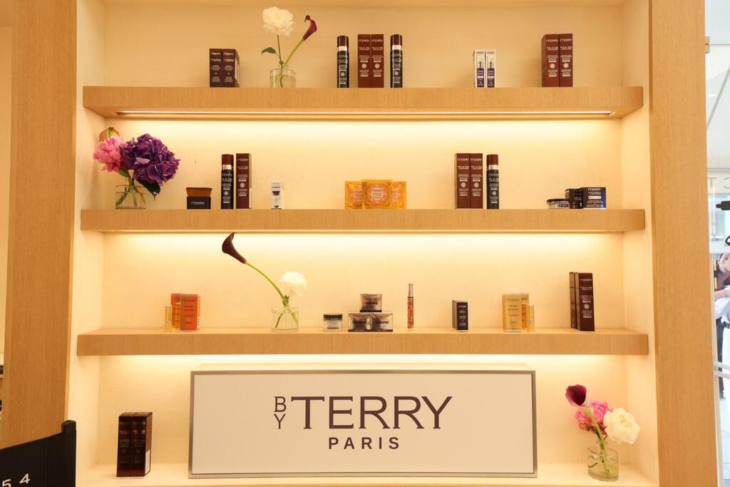 'In makeup, my philosophy has always been: less is more.' By Terry products at Factory 54 Beauty (Photo: Noam Ekhaus) מוצרים של By Terry בפקטורי 54 ביוטי