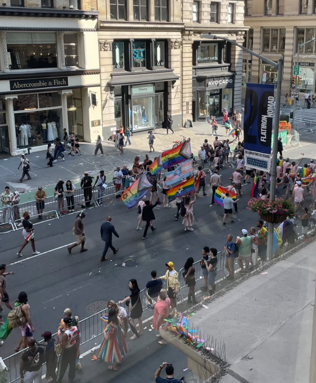 Pride Parade (Photo: from Instagram - hannah.e.simpson) Pride Parade