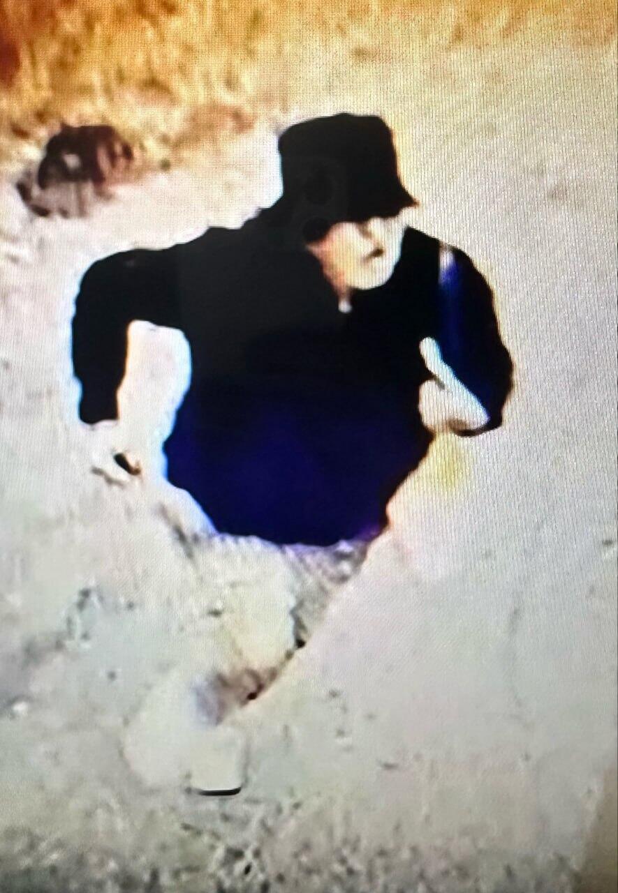 החשוד נמלט מהזירה