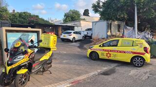 זירת הרצח בנתניה
