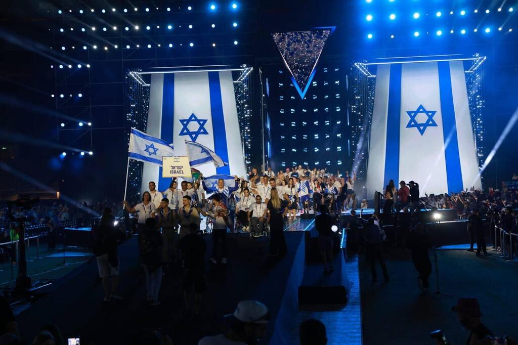 Photo: Alex Kolomoisky טקס הפתיחה של המכביה