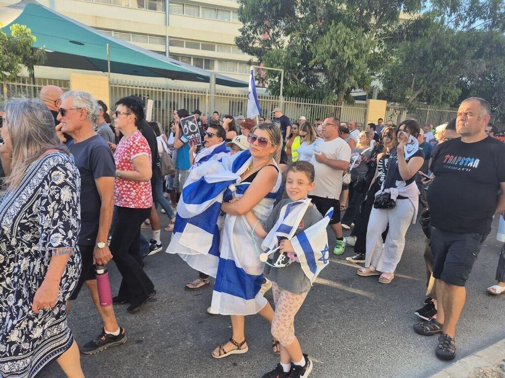 'The residents of Arad have shown that when it comes to fighting for their home' (Photo: Ilana Curiel) הפגנה בערד נגד כפייה דתית
