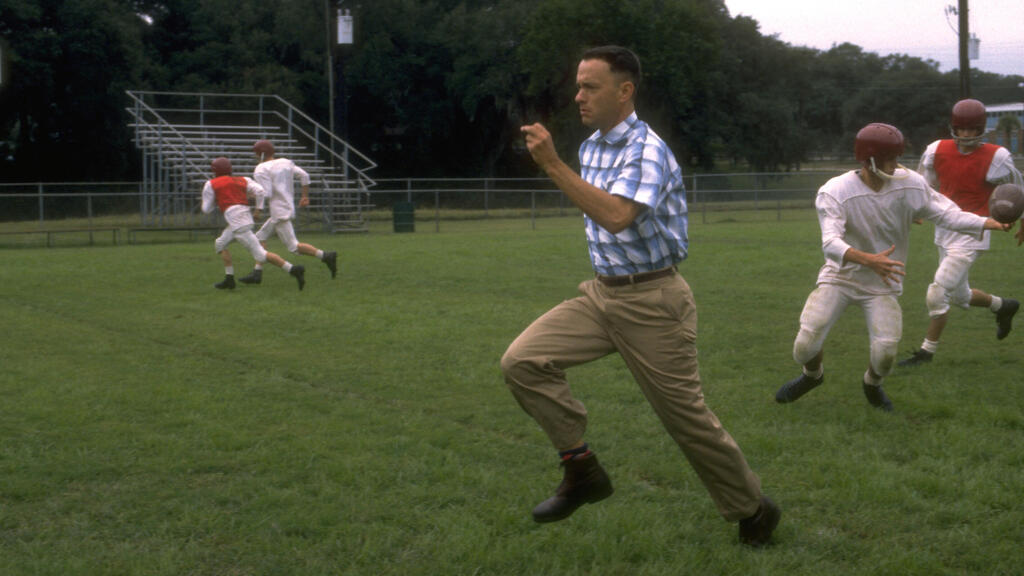 From 'Forrest Gump' (Photo: Courtesy of yes) מתוך "פורסט גאמפ"