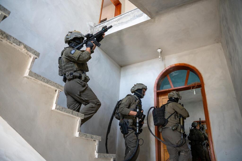 IDF forces operating in the West Bank (Photo: IDF) פעילות דובדבן בחטיבת בנימין