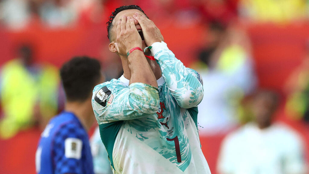 Ronaldo will continue playing on the national team (Photo: Cole Burston / AFP) קרואטיה פורטוגל כריסטיאנו רונאלדו