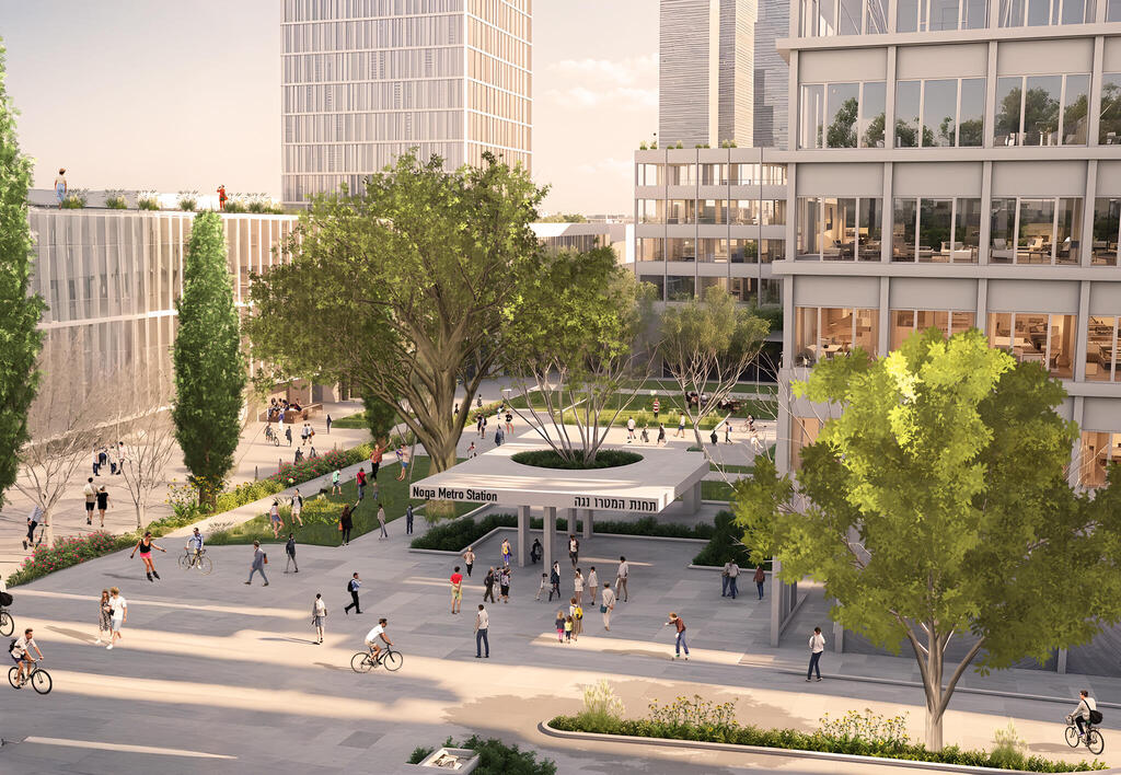 Project in Givataim - Gutman Assif Architects (Illustration: Alma Kishon) Project in Givataim - Gutman Assif Architects