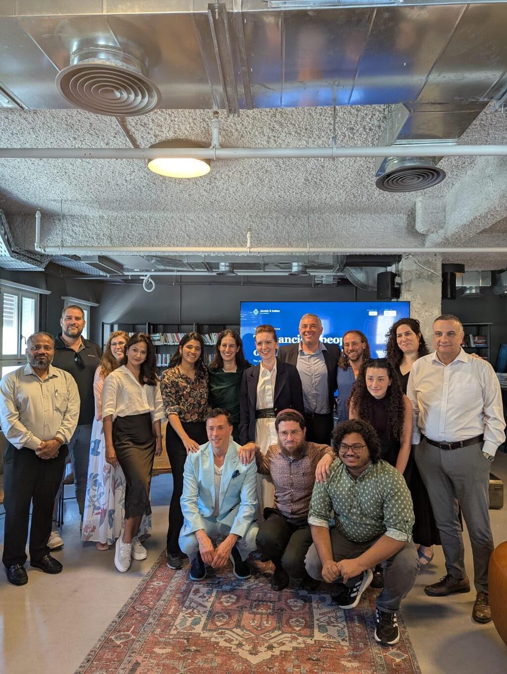 Sanjay Kumar, Yoni Ben Zaken, Diana Shafar, Dr. Oshrit Birwadker, Revital Moses, Shiran Mlamdovsky Somech, Dr. Efrat Sopher, Mark Lewis, Yoav Faketa, Rebecca Spagnoletto, Noa Muzafi, Kobi Shoshani, Yuval David, Yeshaya Rosenman and Aniruddha Ani Bera (Photo: Noa Muzafi) Sanjay Kumar, Yoni Ben Zaken, Diana Shafar, Dr. Oshrit Birwadker, Revital Moses, Shiran Mlamdovsky Somech, Dr. Efrat Sopher, Mark Lewis, Yoav Faketa, Rebecca Spagnoletto, Noa Muzafi, Kobi Shoshani, Yuval David, Yeshaya Rosenman and Aniruddha Ani Bera