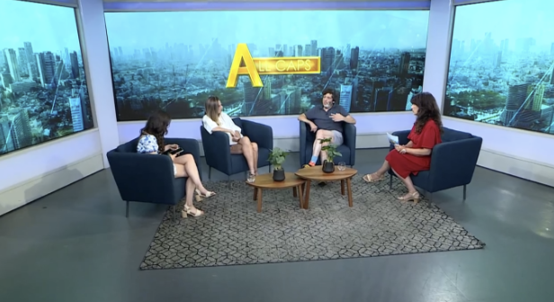Ariely also reflected on why Israel consistently ranks among the world's happiest countries (Photo: Screengrab) All Caps ep. 17