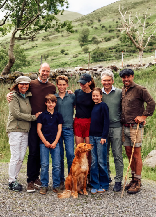 Photo: The Prince and Princess of Wales’ Instagram page קייט מידלטון