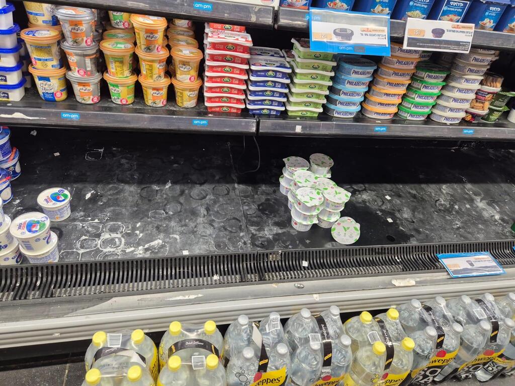 Shortage in cottage cheese (Photo: Meirav Crystal) Shortage in cottage cheese