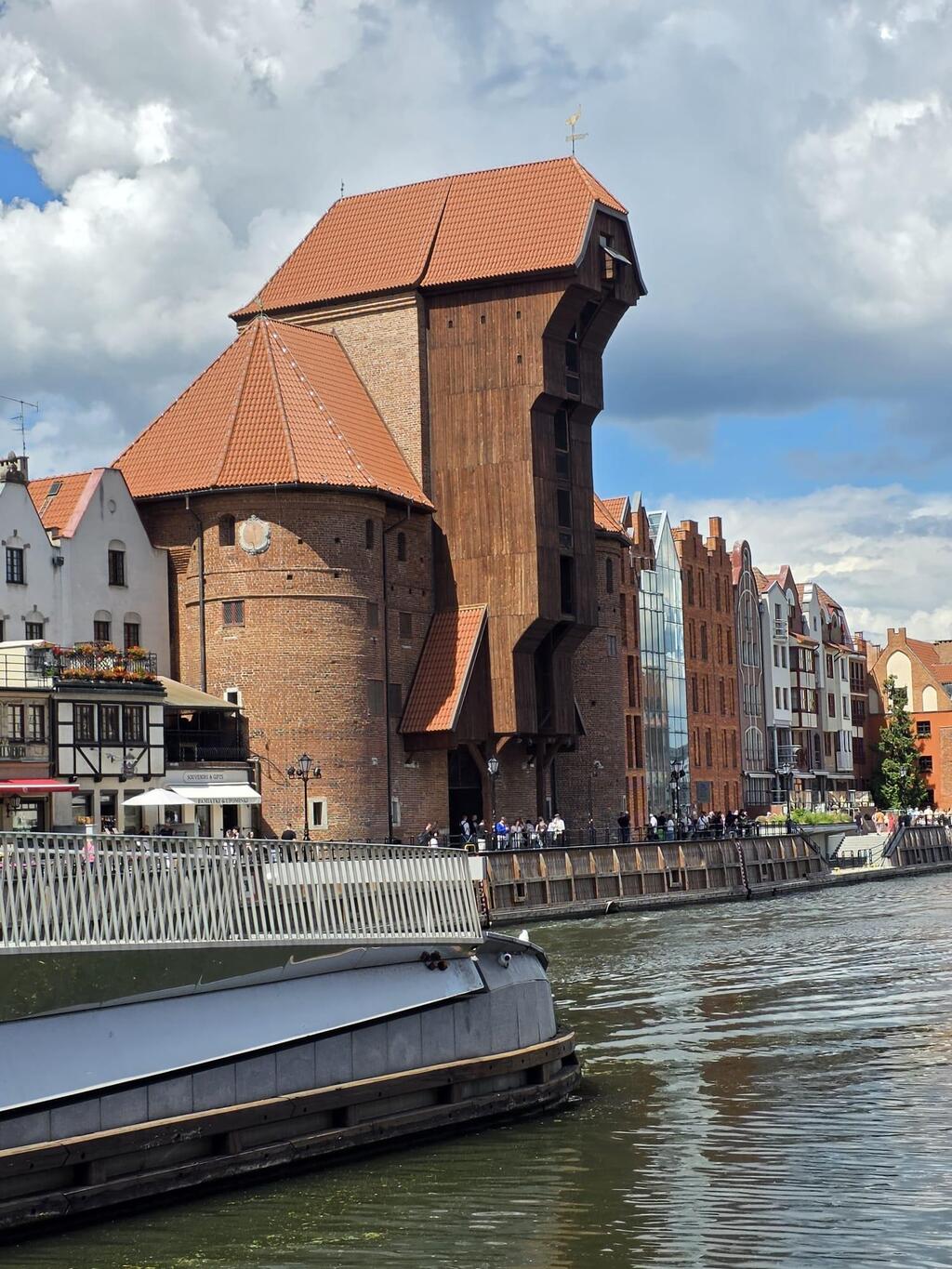 The significant change began in the mid-15th century, when Gdańsk became part of the Kingdom of Poland (Photo: Ayelet Mamo Shay) נוף ציורי בגדנסק