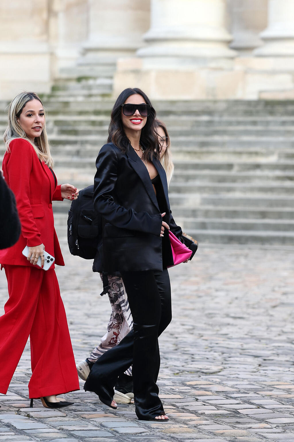 Bruna Biancardi at Victoria Beckham's Fall-Winter 2023-24 show (Photo: Vittorio Zunino Celotto/Getty Images) ברונה ביאנקארדי בתצוגת סתיו-חורף 2023-24 של ויקטוריה בקהאם
