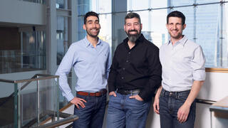 Cyera founders Tamar Bar-Ilan, Yotam Segev and Yonatan Itai 