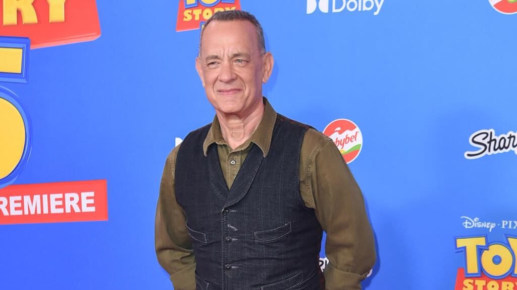 Hanks at the premiere of 'Toy Story 5' (Photo: AP Photo/Richard Shotwell) טום הנקס
