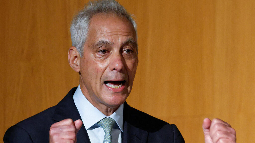 Rahm Emanuel (Photo: REUTERS/Amir Cohen) רם עמנואל