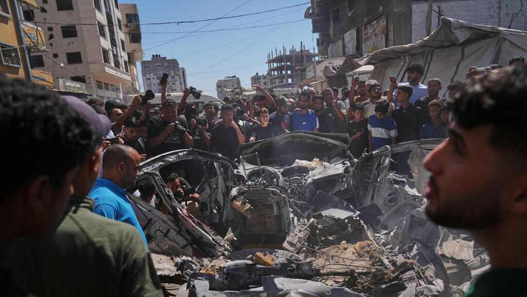 Gaza (Photo: Jehad Alshrafi/AP Photo) עזה