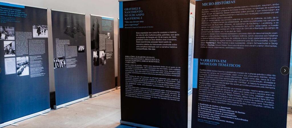 They Gave Us Hope Again – Pregnancy and Birth in the Kaufering Camp, Dachau (Photo: Catavento Museum) They Gave Us Hope Again – Pregnancy and Birth in the Kaufering Camp, Dachau