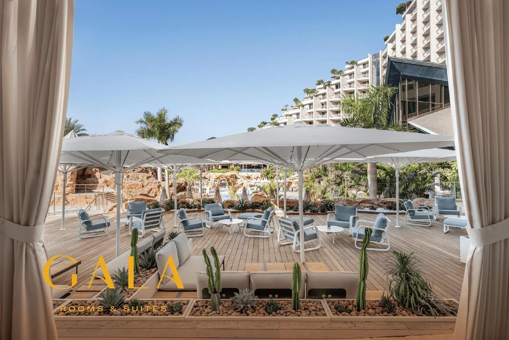 The Cactus Deck VIP pool area features shaded seating, private cabanas and dedicated guest services (Photo: Dan Hotels) The Cactus Deck VIP pool area features shaded seating, private cabanas and dedicated guest services