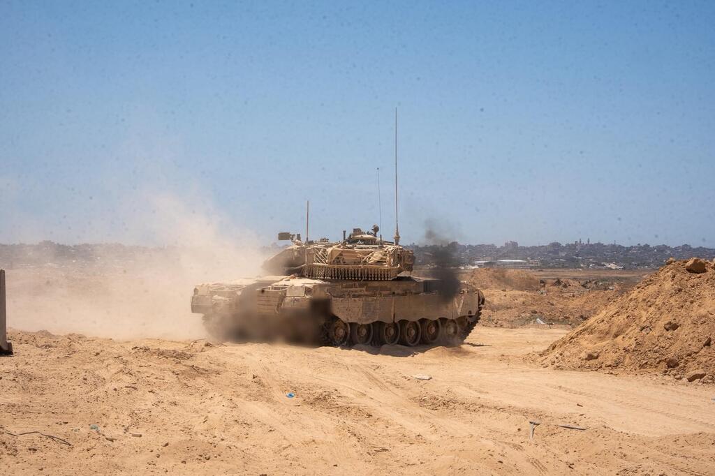 IDF forces in northern Gaza (Photo: IDF) פעילות כוחות צוות הקרב החטיבתי "המחץ" (14) בצפון רצועת עזה